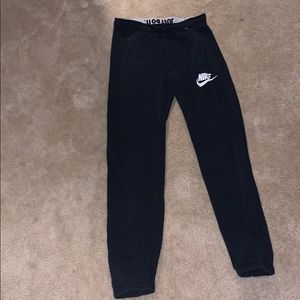Black Nike sweatpants